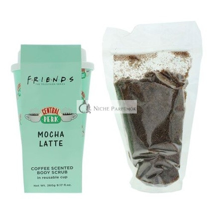 Warner Bros Friends Mocha Latte Telový peeling 260g pre ženy
