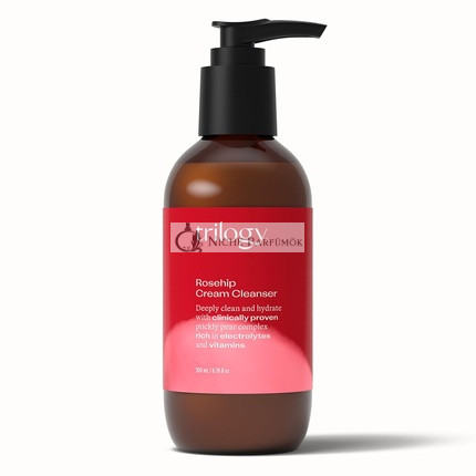 Trilogy Růže Hip Krém Čisticí - Hydratační Čistič Obličeje s Prickly Pear Komplexem, 200 ml