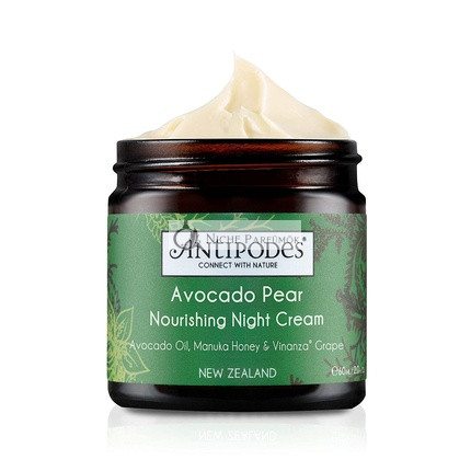 Antipodes Avokádová Hruška Výživný Nočný Krém, 60ml