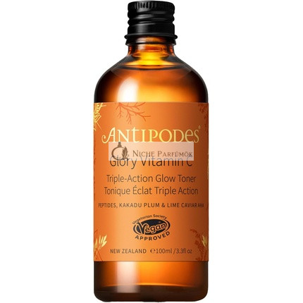 Glory Vitamin C Trojité Účinky Toner Vegánska Starostlivosť o Pleť AHA